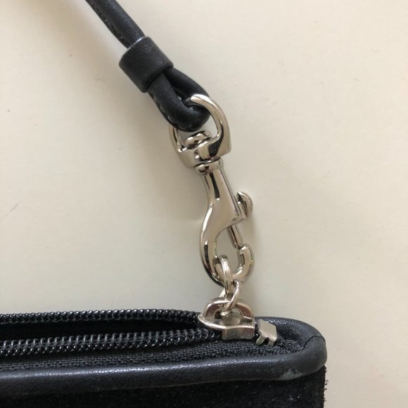 Coach Black and Gray Wristlet - Picture 6 of 8
